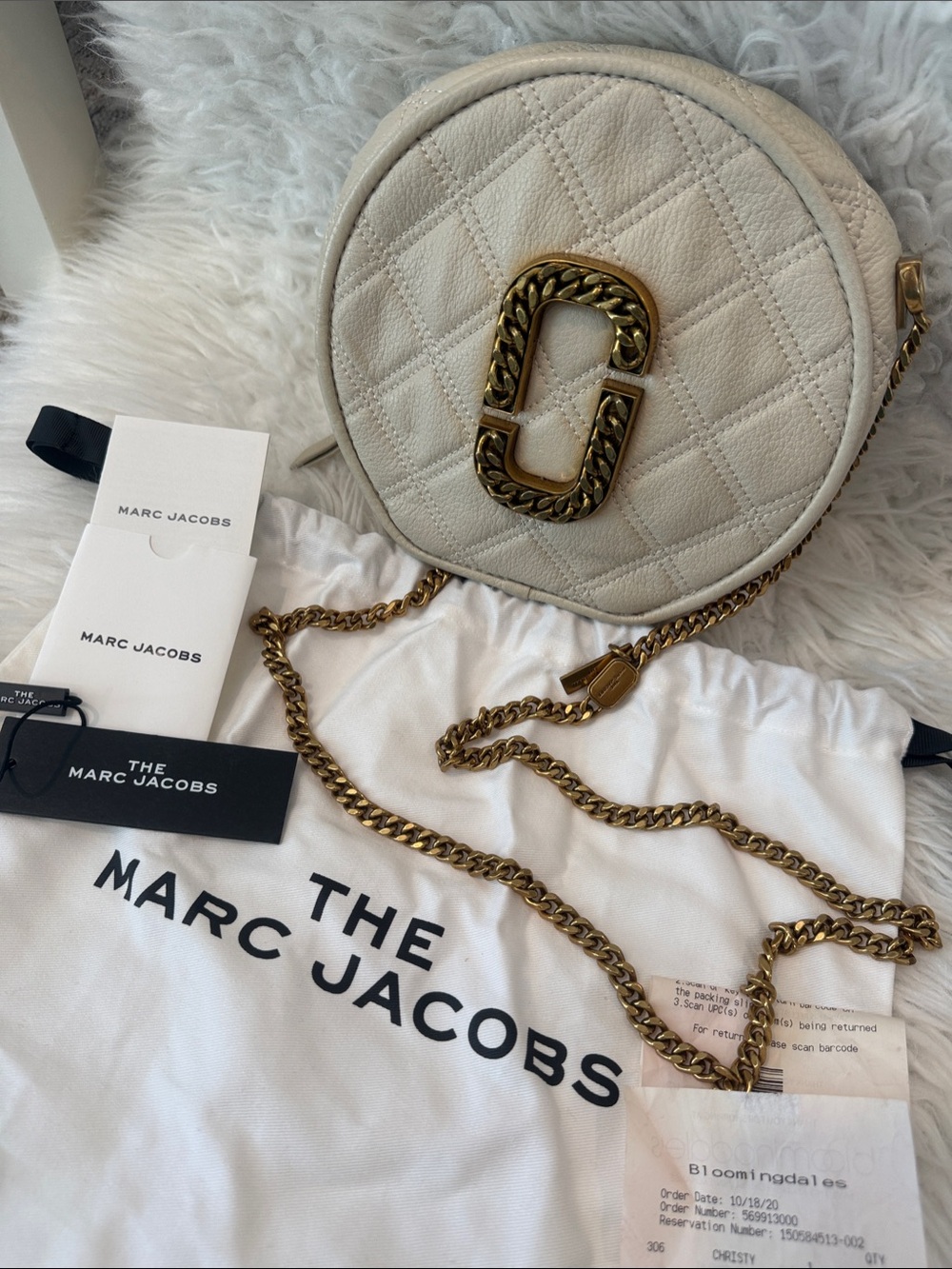 MARC JACOBS The Status Round cross body bag